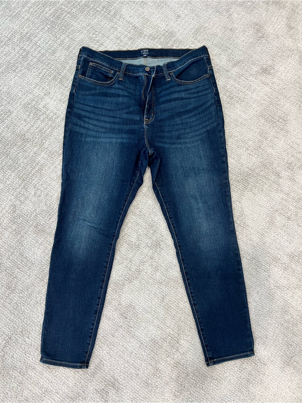 J. Crew Dark Blue Skinny Jeans